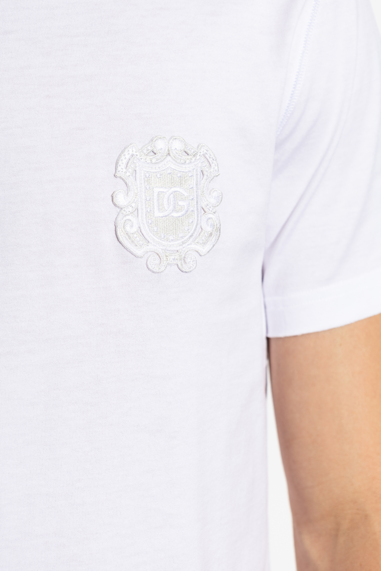 Dolce & Gabbana T-shirt with raw edges | Men's | Vitkac